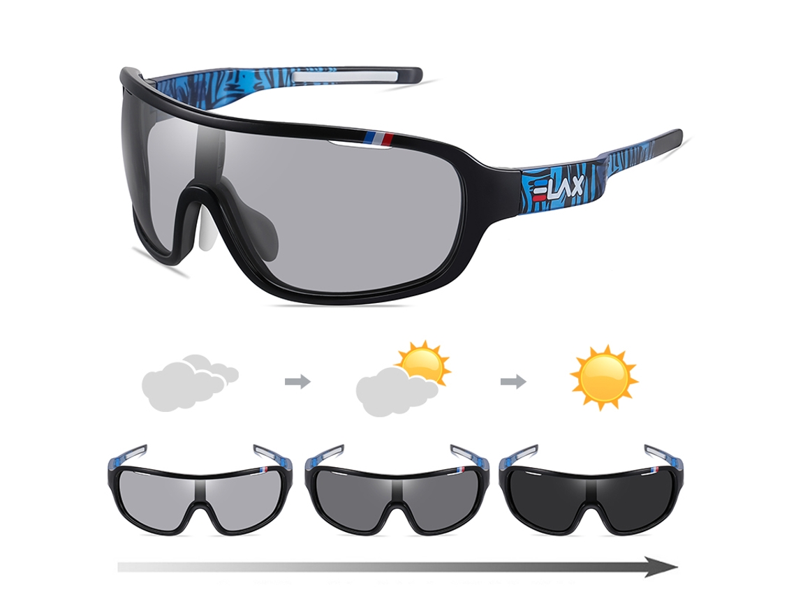 (estilo 3) Gafas De Ciclismo Unisex Polarizadas Uv400 Con Lentes Fotocromáticas Y Función De Protección Solar.