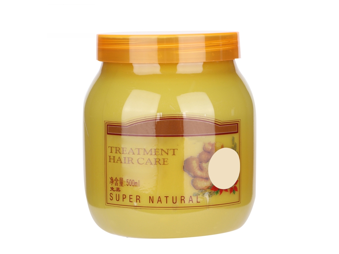 Máscara Condicionadora De Creme Para Cuidado Capilar Com Gengibre 500ml - Reduz Queda E Repara Cabelos