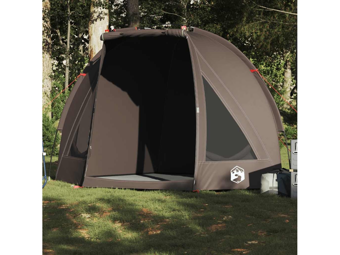 Tienda de pesca impermeable marrón