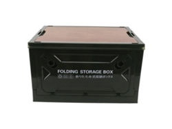 Caja de almacenamiento plegable para camping, diseño de polea, impermeable, 5 lados, apertura, ideal para camping.
