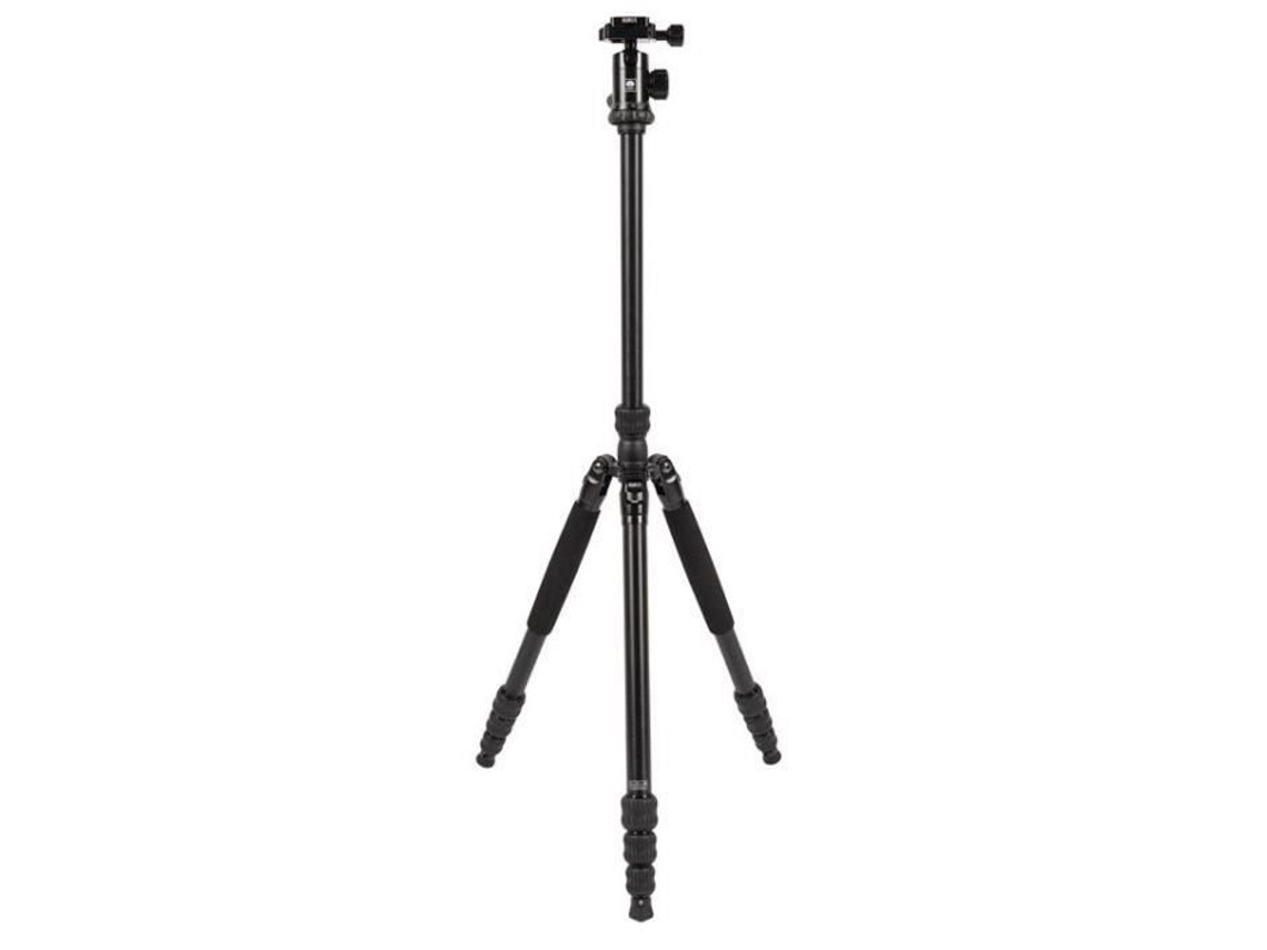 Compact Traveller 7a Trípode 65,55 Pulgadas Trípode De Viaje De Aluminio Ligero Monopie Portátil Con Cabeza Esférica Sirui