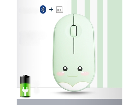 Bluetooth Mouse Rechargeable Inalámbrico Mouse For Macbook Pro Azultooth Inalámbrico Mouse For Laptop Verde
