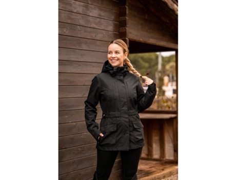 Chaqueta à Prova de Água de Mujer HORZE Jadine Technical Negro (36)
