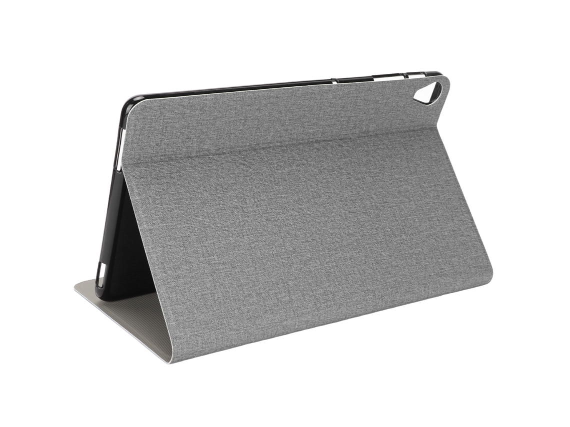Capa Protetora Para Lenovo Tab P11 Pro Ultradelgada Com Correia Ajustável Prata