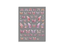 Pegatinas decorativas de mariposas para uñas