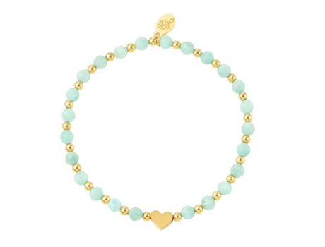 Pulsera de MONBIJOUX BY OPHÉLIA por Ophélia azul y dorado hematita
