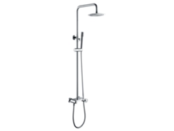 Columna de ducha Extensible, Termostatico rociador extraplano color Cromo MICE COLLECTION