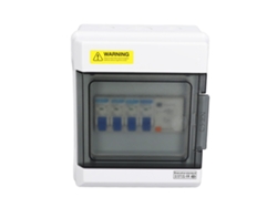 Caja De Fusibles Trifásica Consumer Unit 63a 30ma Rcd+3 Mcb 6a+16a+32a Impermeable Exterior