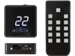 Controlador De Velocidad De Ventilador De 4 Pines, Pantalla Digital, Control Remoto De 24 V, 12 V Y 5 V.