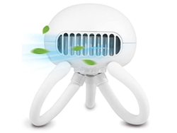 Mini Ventilador Portátil Con Forma De Medusa Y Trípode De Silicona Para Silla De Bebé, Coche, Mesa Y Camping.