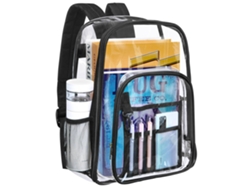 Bolsa Resistente, Transparente Y Hermética (negra)