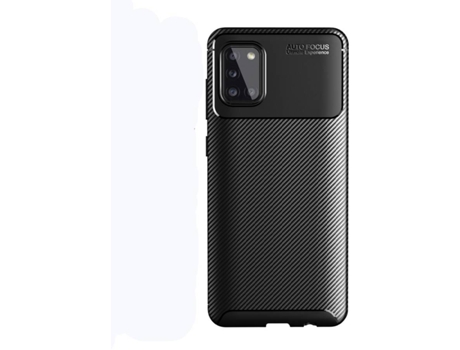 Carcasa Samsung A31 Rugged Carbon Negro