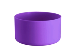 JILLIOPER Set de vasos térmicos de silicona antideslizante, alta temperatura, set de vasos de 7,5 cm y 9 cm con base de silicona