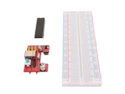 Kit De Puerto Serie Usb Para Microcontroladores Ttl Y Stc Con Placa De Pruebas De 830 Orificios, 3,3 V 5 V
