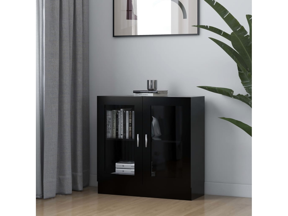 Estantes Armario 82,5X30,5X80 Cm Contrachapado Negro