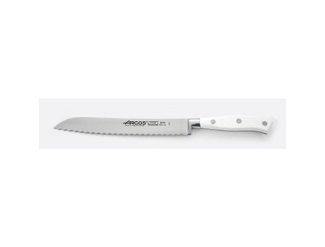 Arcos m-pom.231324-bl cuchillo blanco panero hoja inox 200 mm.