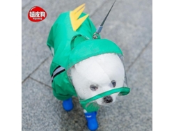 2026-impermeable Para Perros Con Gorro Transparente, Tiras Reflectantes Y Diseño De Oso, Tallas M-3xl, Material Ligero Y Duradero