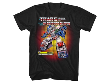 Camiseta ROCKINSTONE Box Art Fortress Maximus Transformers (S)