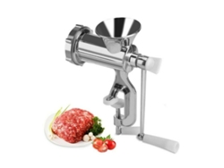 Maquina Para Picar Carne Tipo 8 Molino Picadora Manual De Aluminio KMT