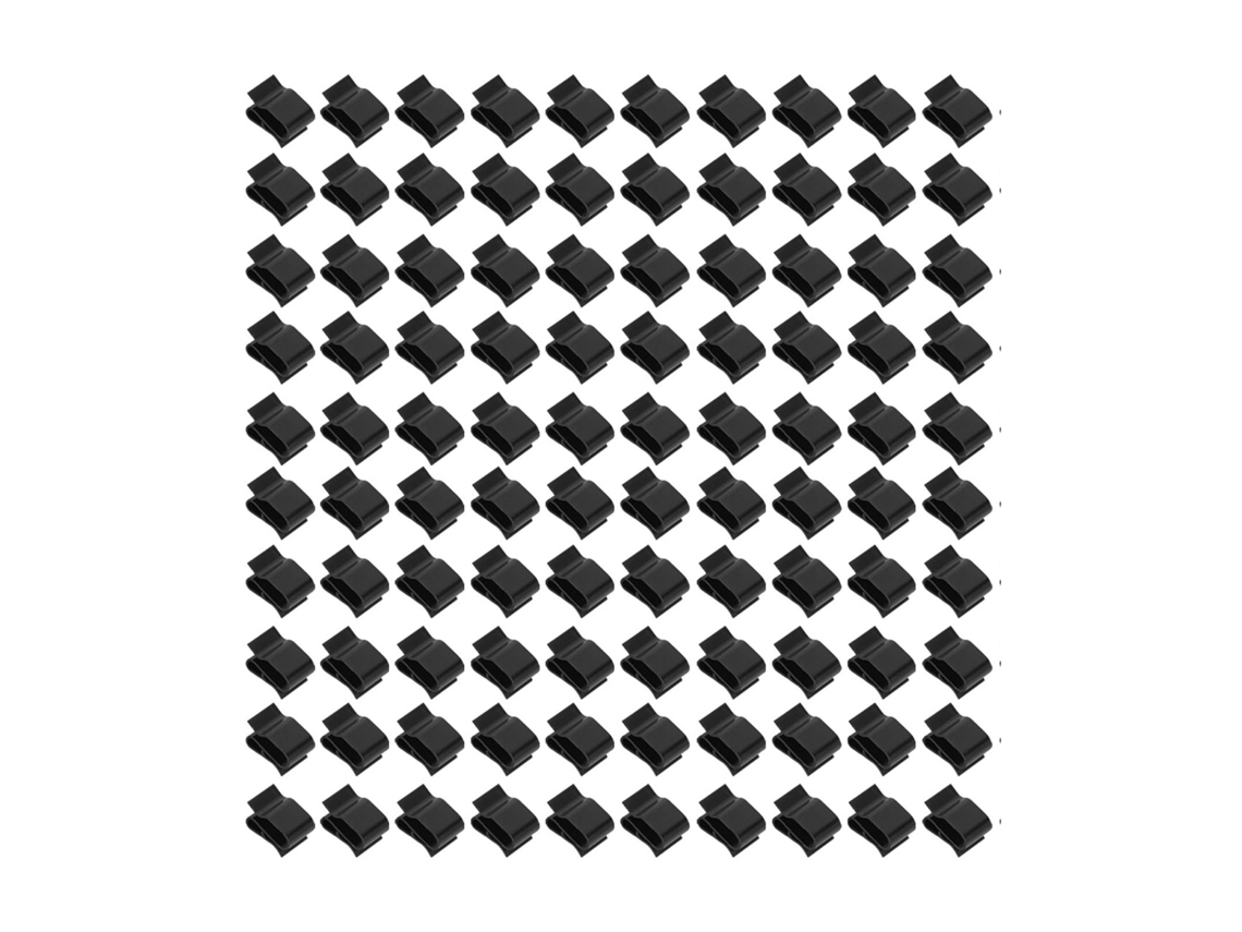 100 Abrazaderas De Cable Pa66 Para Paneles Solares Fotovoltaicos, Para Cables De 6-6,5 Mm.