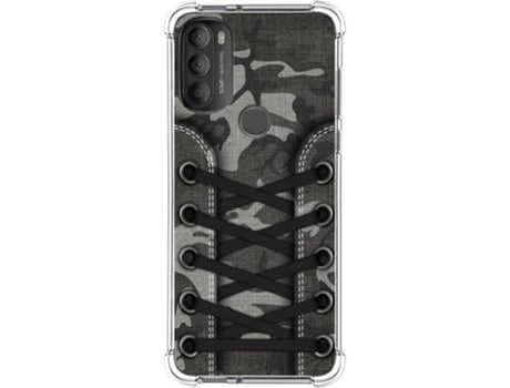 Carcasa Motorola Moto G71 5G TUMUNDOSMARTPHONE Dibujos Antigolpes Zapatillas 15 Multicolor