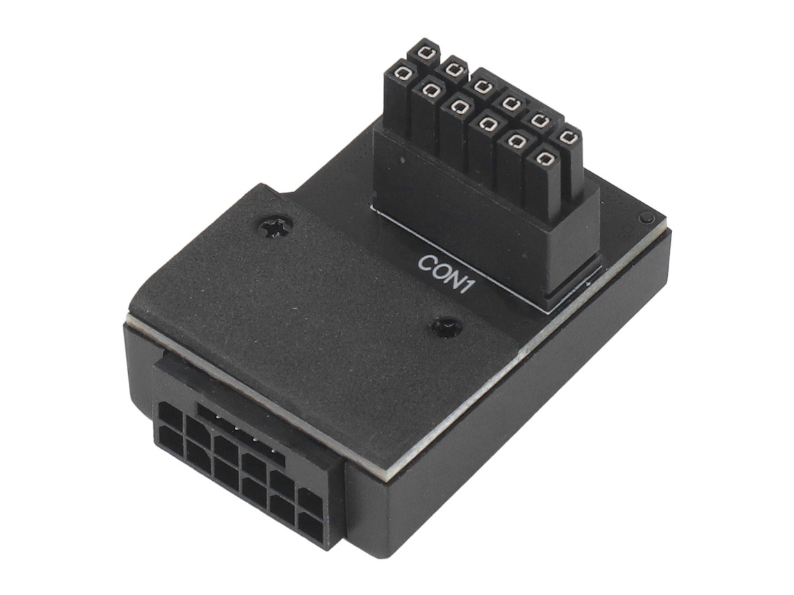 Adaptador De Alimentación Para Tarjeta Gráfica Rtx40 12vhpwr 90 Grados 16 Pines 450w