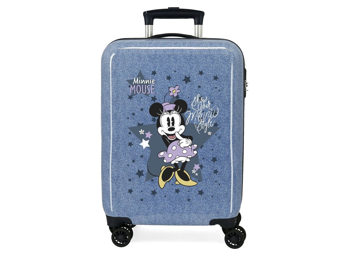 Maleta de Cabina MINNIE (38 x 55 x 20 - ABS - Azul)