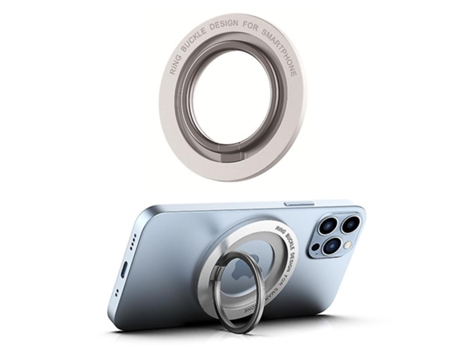 Magnetic Phone Ring Holder Rotatable Metal Ring Grip For Iphone 12 13 14 Series
