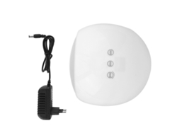 Lámpara De Uñas Uv Led Potente 75w Secado Rápido Sensor Inteligente Para Manicura Blanca