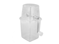 Trituradora de hielo manual, afeitado eficiente, resistente a impactos, extraíble, fácil de limpiar, Rosewell - Máquina portátil para hacer granizados