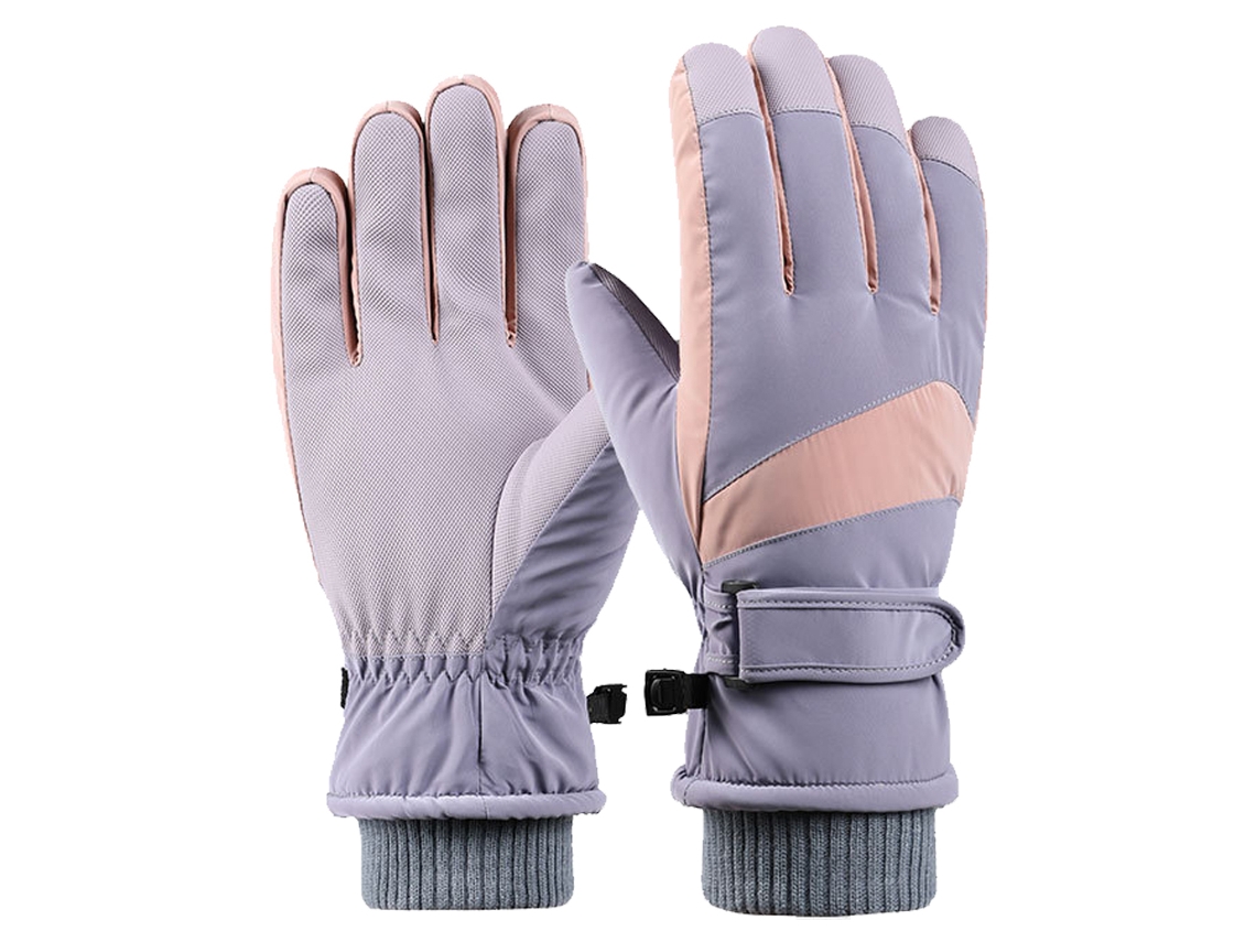 Guantes térmicos de invierno impermeables y cortavientos, guantes de esquí y de trabajo con pantalla táctil