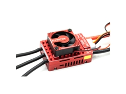 Ventilador Negro De 7,5 V + Configuradorsteam Flyrotor 150a 4-8s 7,5v-8,5v Con Configurador Esc Sin Escobillas Para Helicóptero Rc De Clase 500-580