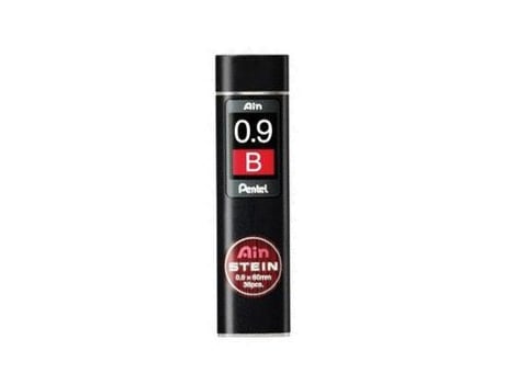 Minas Pentel Ain Stein 0.9 B Estojo Com 36 Minas