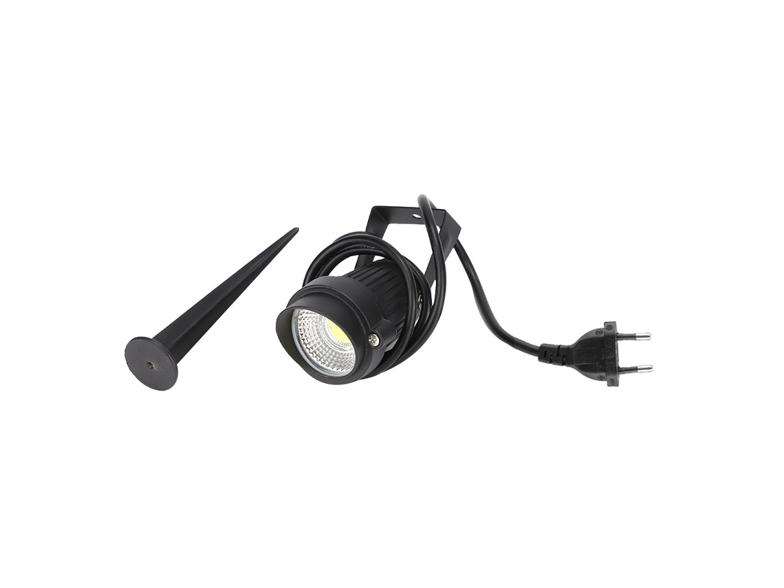 2026-lámpara De Césped Led Cob 5w, Luz De Paisaje Impermeable Ip65, 1m Cable Para Jardín Y Patio Exterior