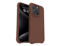 (marrón, Iphone 14 Pro Max) Funda Magnética Para Iphone, Cobertura Total Con Silicona Líquida.