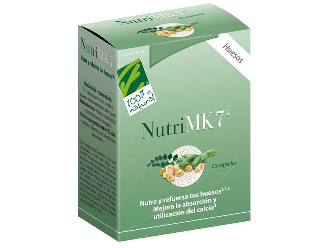 Complemento Alimentar 100% NATURAL Ossos Nutrimk (60 cápsulas)