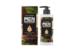 Gel de ducha de eucalipto y coco, fragancia suave.