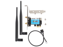 Tarjeta De Red Pcie De Doble Banda 2.4g 5g 433mbps Con Bluetooth 4.0 Para Ordenadores De Sobremesa
