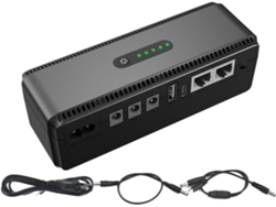 Batería De Respaldo Para Cámara De Seguridad De 10400 Mah, Ups Compacto, Interrupción.