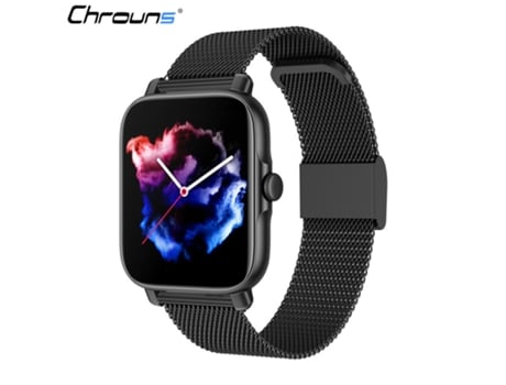 Smartwatch CHRONUS Llamadas Bluetooth Monitorización de Salud Deportiva de Frecuencia cardiaca y Tensión arterial