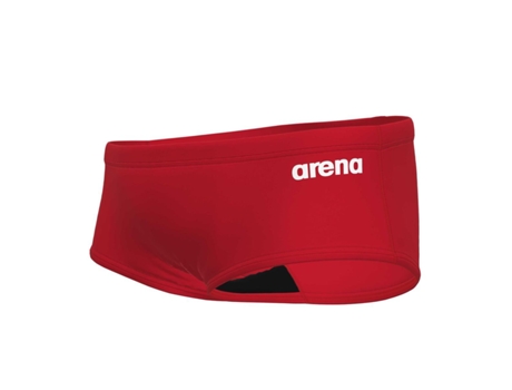 Bañador de Hombre para Natación ARENA Tiro Bajo Solid Rojo (80)
