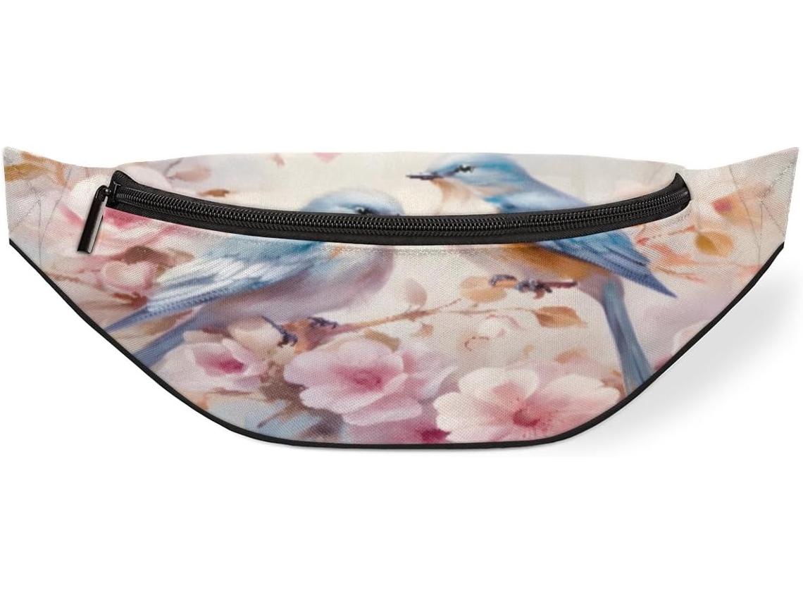 Riñonera para hombre con diseños estampados, de alta calidad y no extraíble.