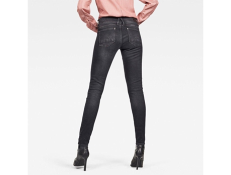 G-Star Lynn Mid Waist Skinny Jeans