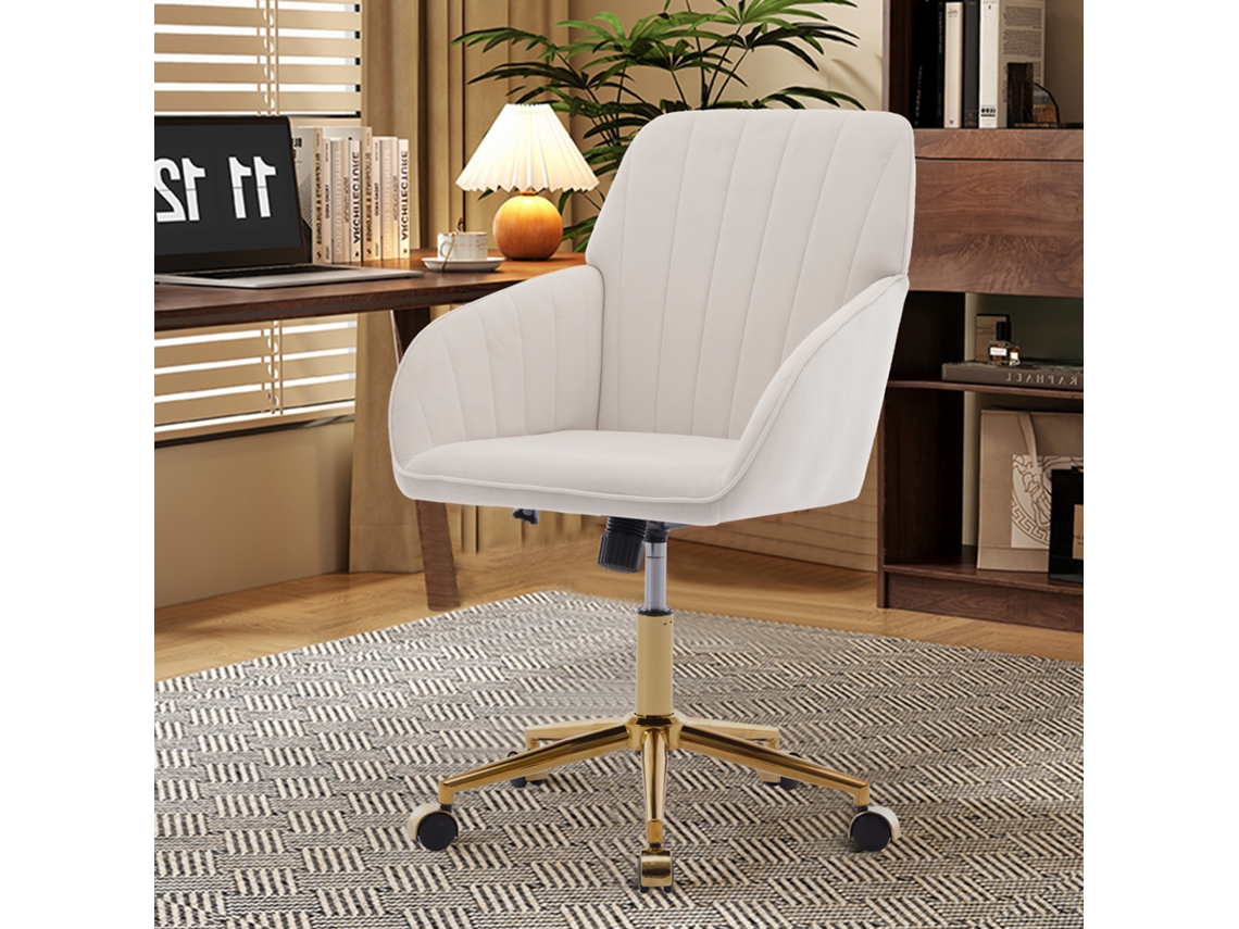 Silla De Oficina Giratoria Con Altura Regulable Y Respaldo Ergonómico Para Largas Jornadas De Trabajo.
