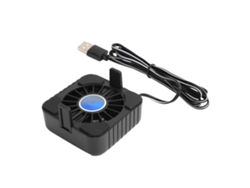 Enfriador para teléfono y tableta EOOCOO con luz azul y clip