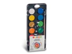 Paleta acuarela 12 vasos Ø 30 mm PRIMO