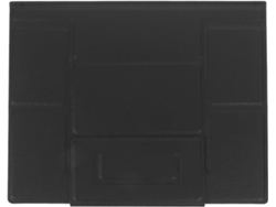 Soporte Plegable Para Portátil De Pu Negro Para Mayor Comodidad Ergonómica Y Portátil.