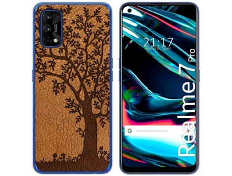 Carcasa Realme 7 Pro TUMUNDOSMARTPHONE Cuero 03 Multicolor