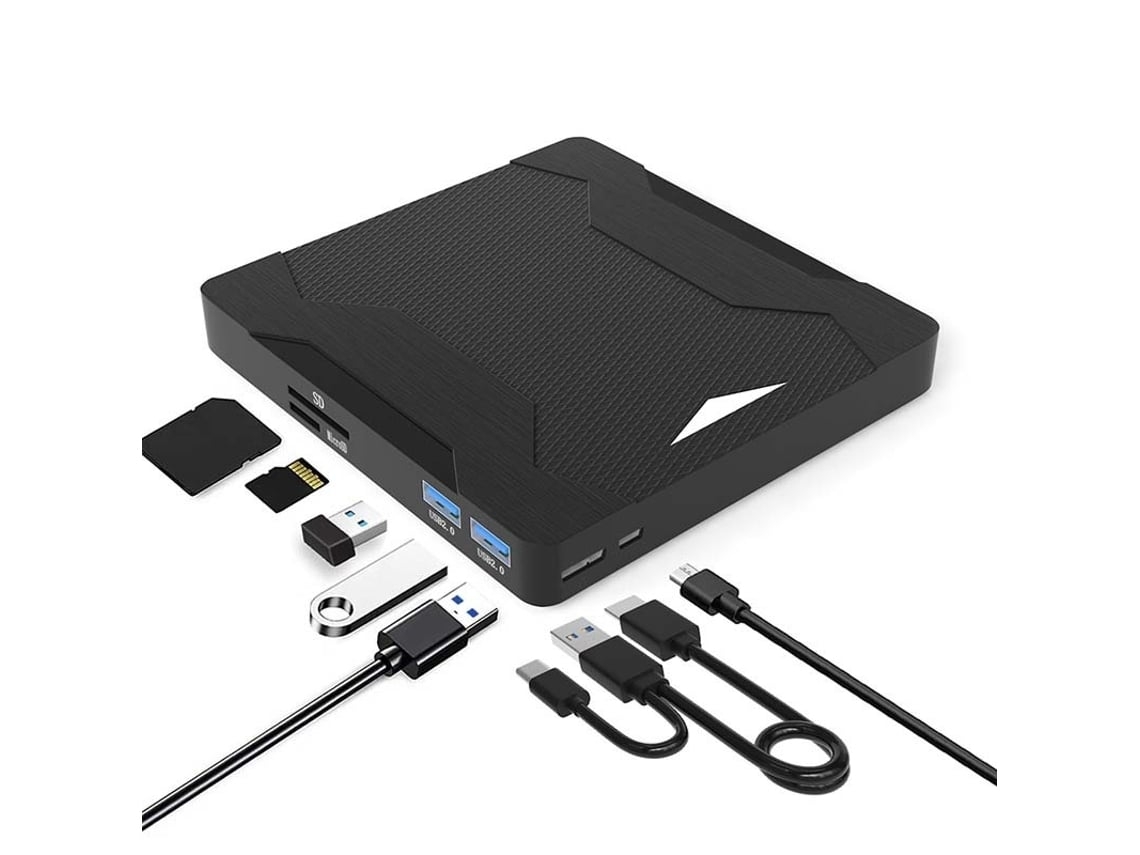 Unidad Externa Multifuncional De Dvd/cd (lectura/escritura/grabación)