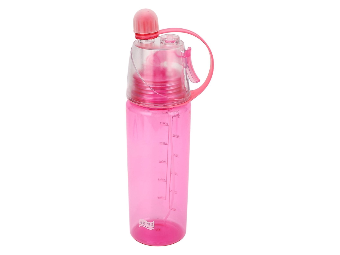 Botella De Agua, Pulverizador De Agua, Botella Deportiva Transparente, Botella De Agua Con Neblina, Durabilidad Mejorada Rosewell